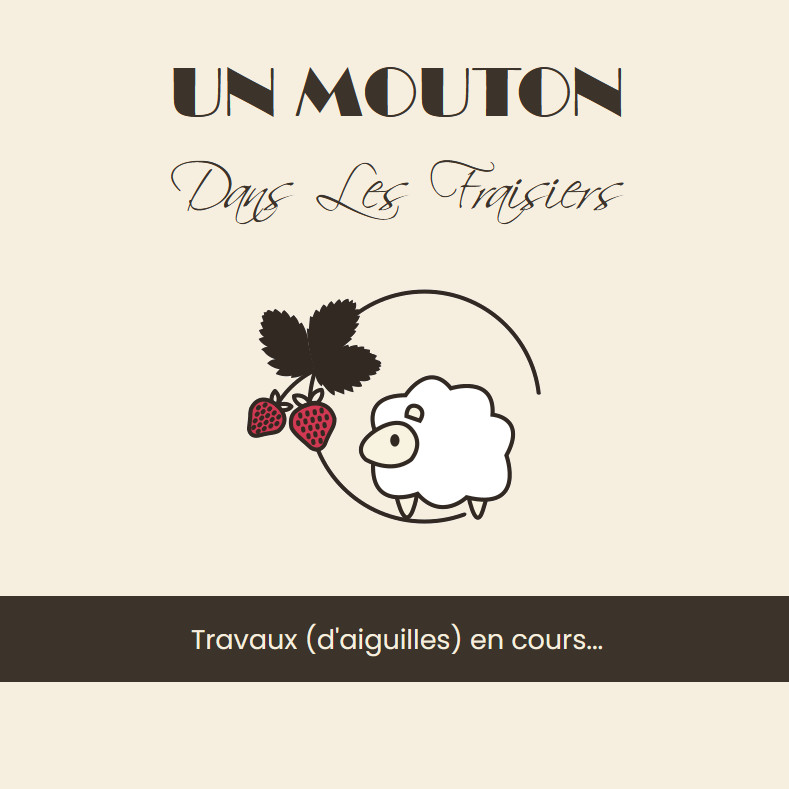 illustration site Un Mouton Dans Les Fraisiers
