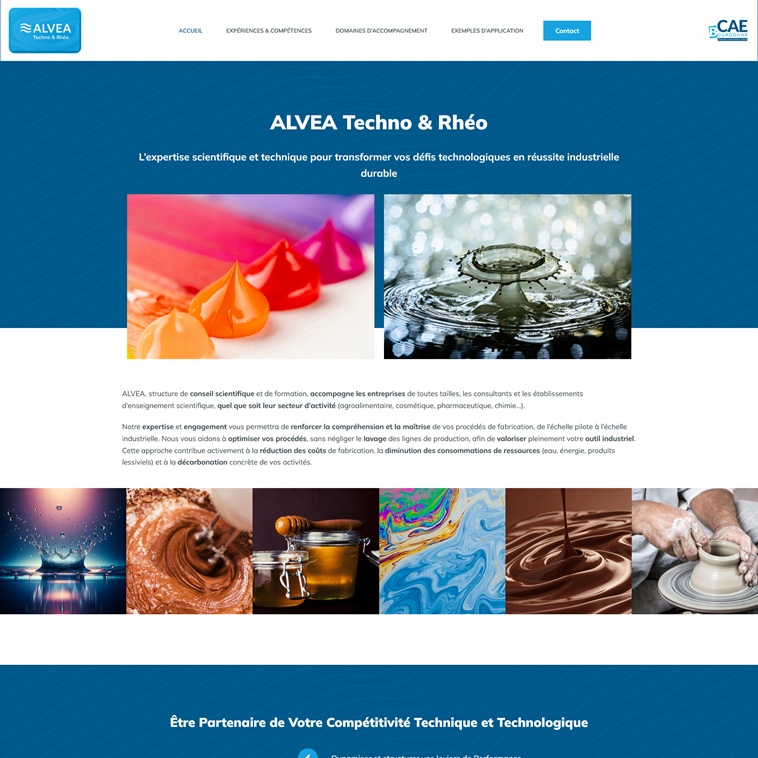 illustration site Alvea Techno & Rhéa